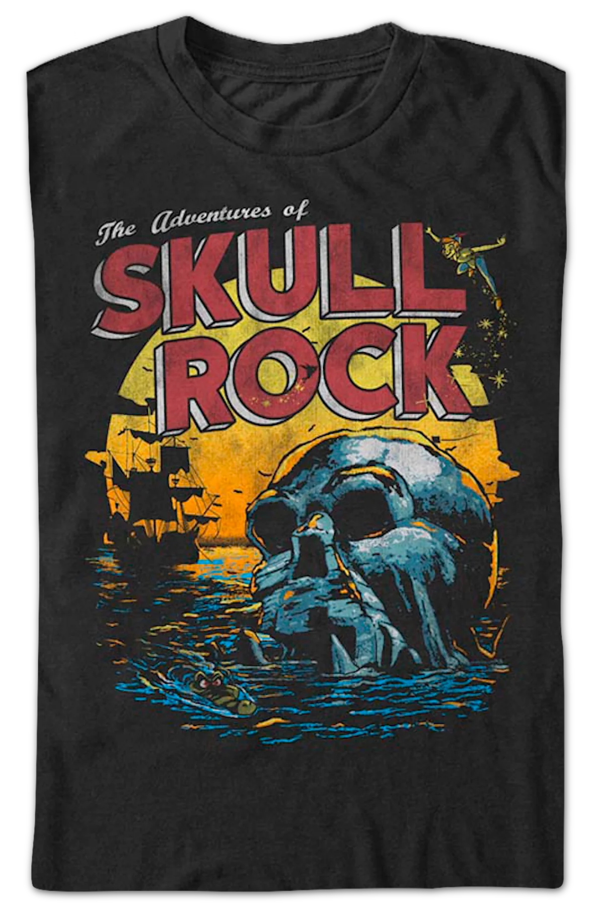 The Adventures of Skull Rock Peter Pan Disney T-Shirt - Image 2