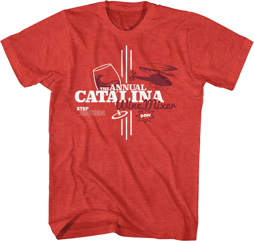 The Annual Catalina Wine Mixer Step Brothers T-Shirt