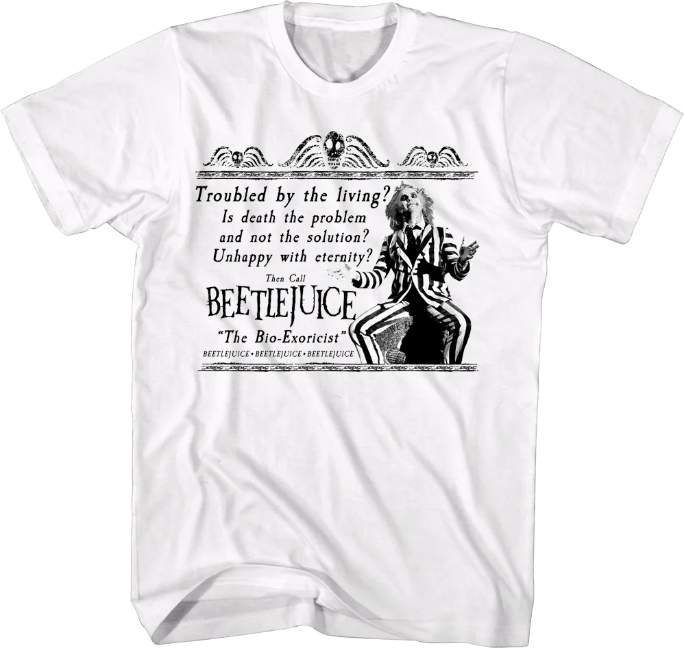 The Bio-Exorcist Beetlejuice T-Shirt