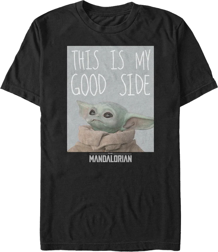 The Child Good Side Star Wars The Mandalorian T-Shirt