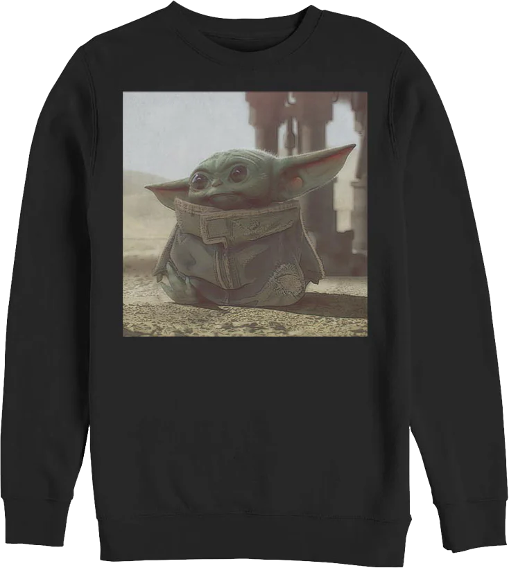 The Child Picture Star Wars The Mandalorian Sweatshirt