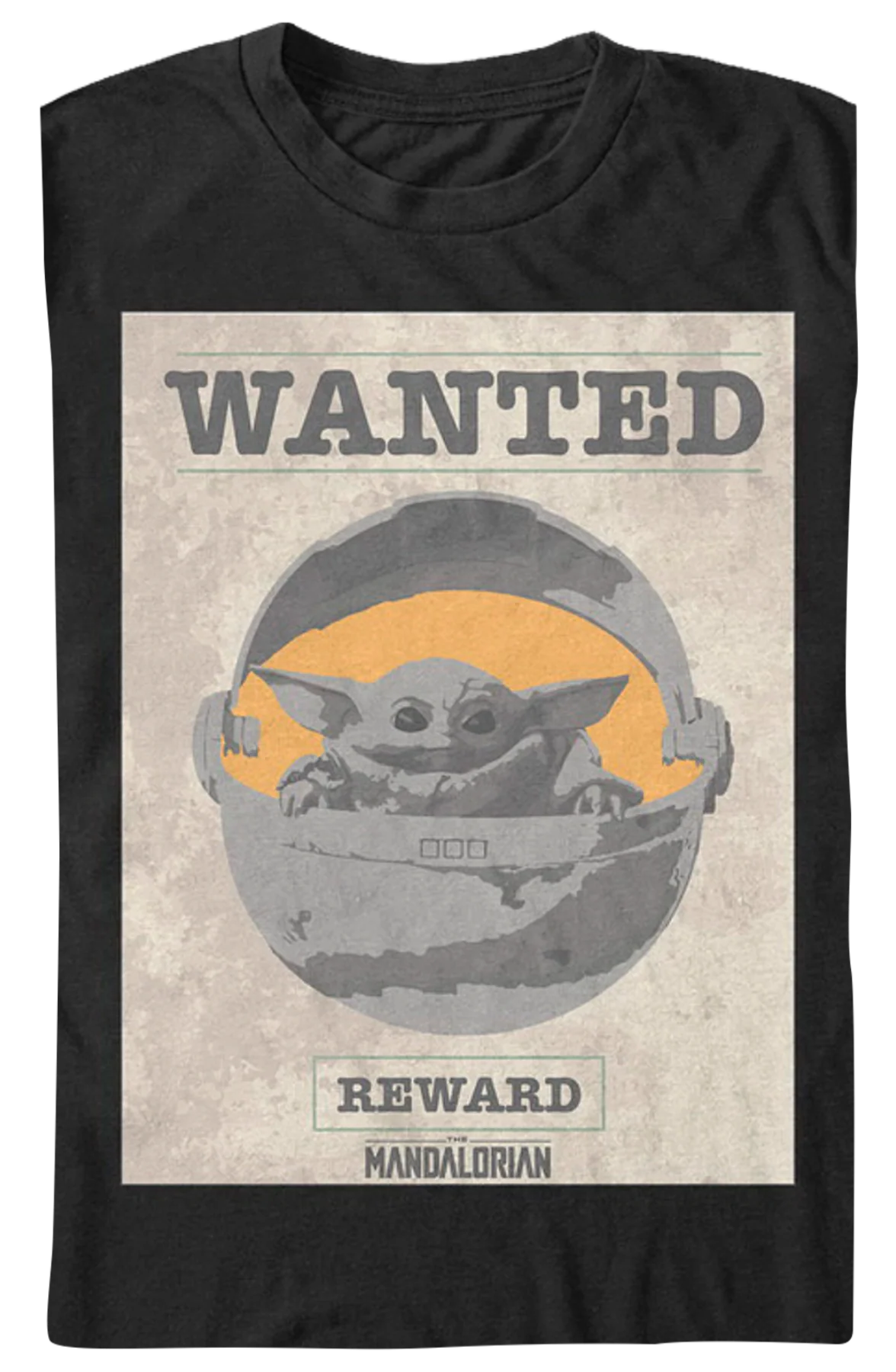 The Child Wanted Poster Star Wars The Mandalorian T-Shirt - Image 2