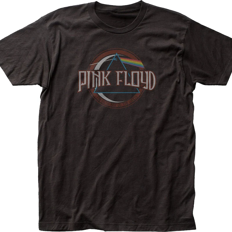 The Dark Side of the Moon Logo Pink Floyd T-Shirt