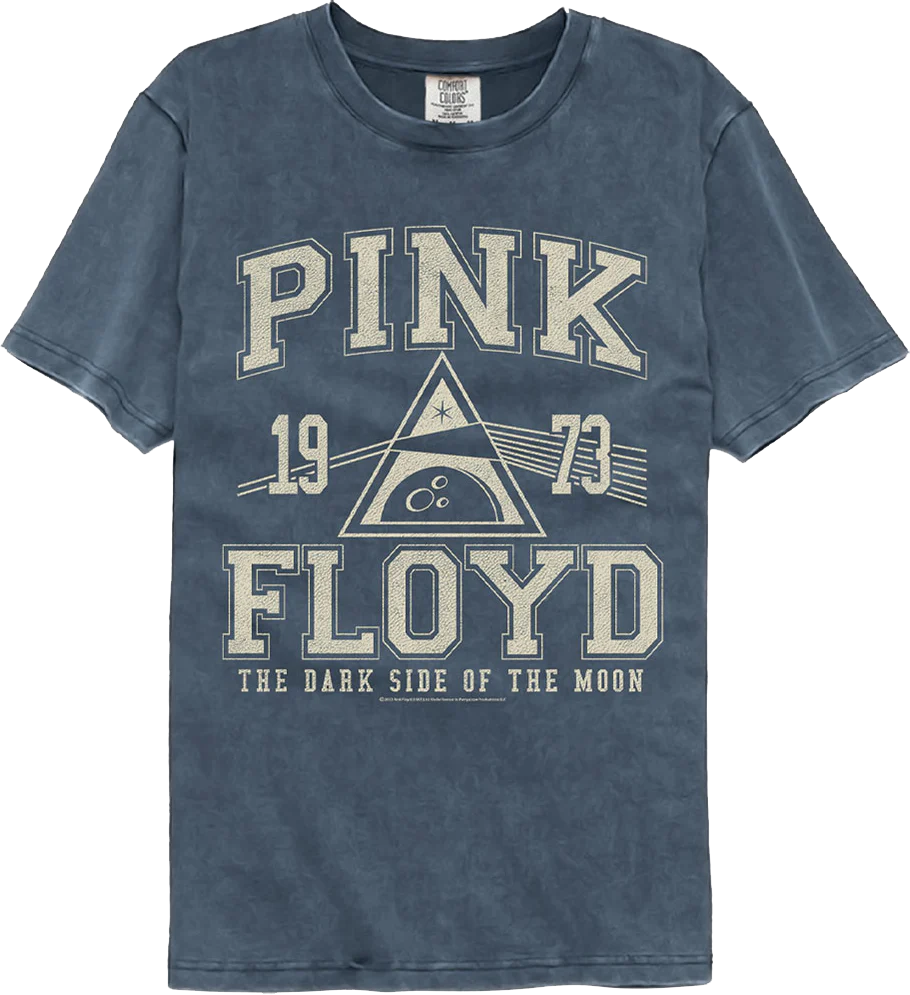 The Dark Side of the Moon Pink Floyd Comfort Colors Brand T-Shirt