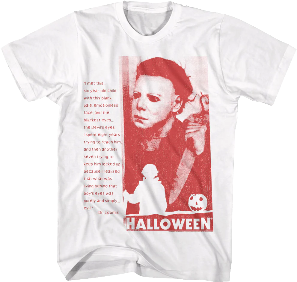 The Devil's Eyes Halloween T-Shirt