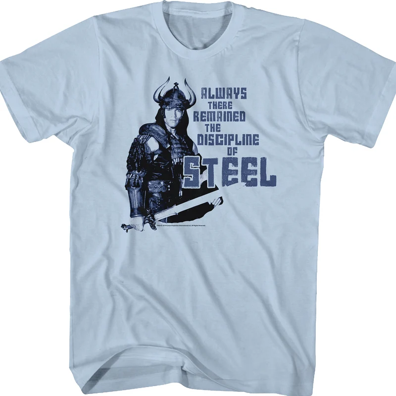 The Discipline Of Steel Conan T-Shirt