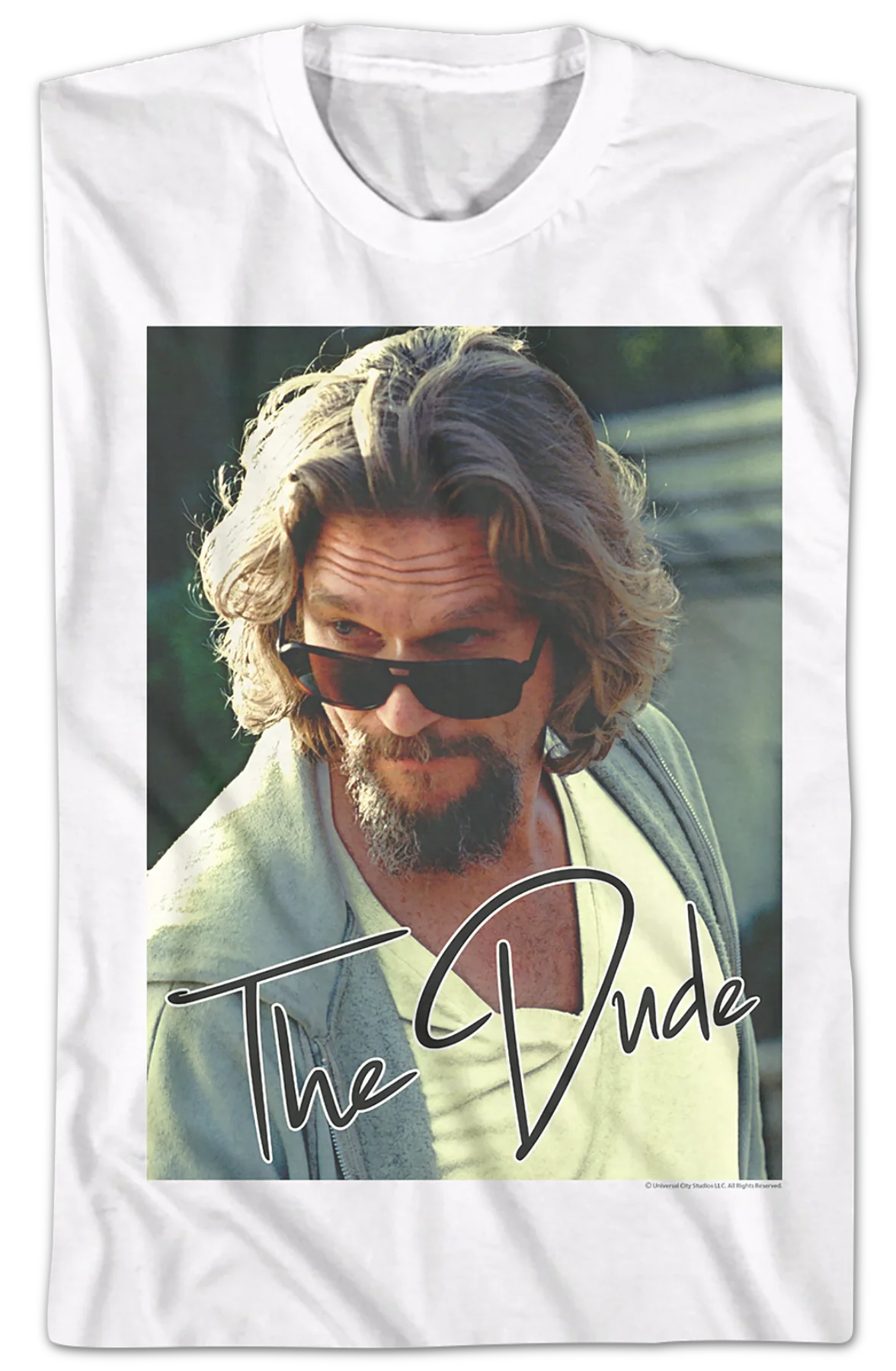 The Dude Autograph Big Lebowski T-Shirt - Image 2
