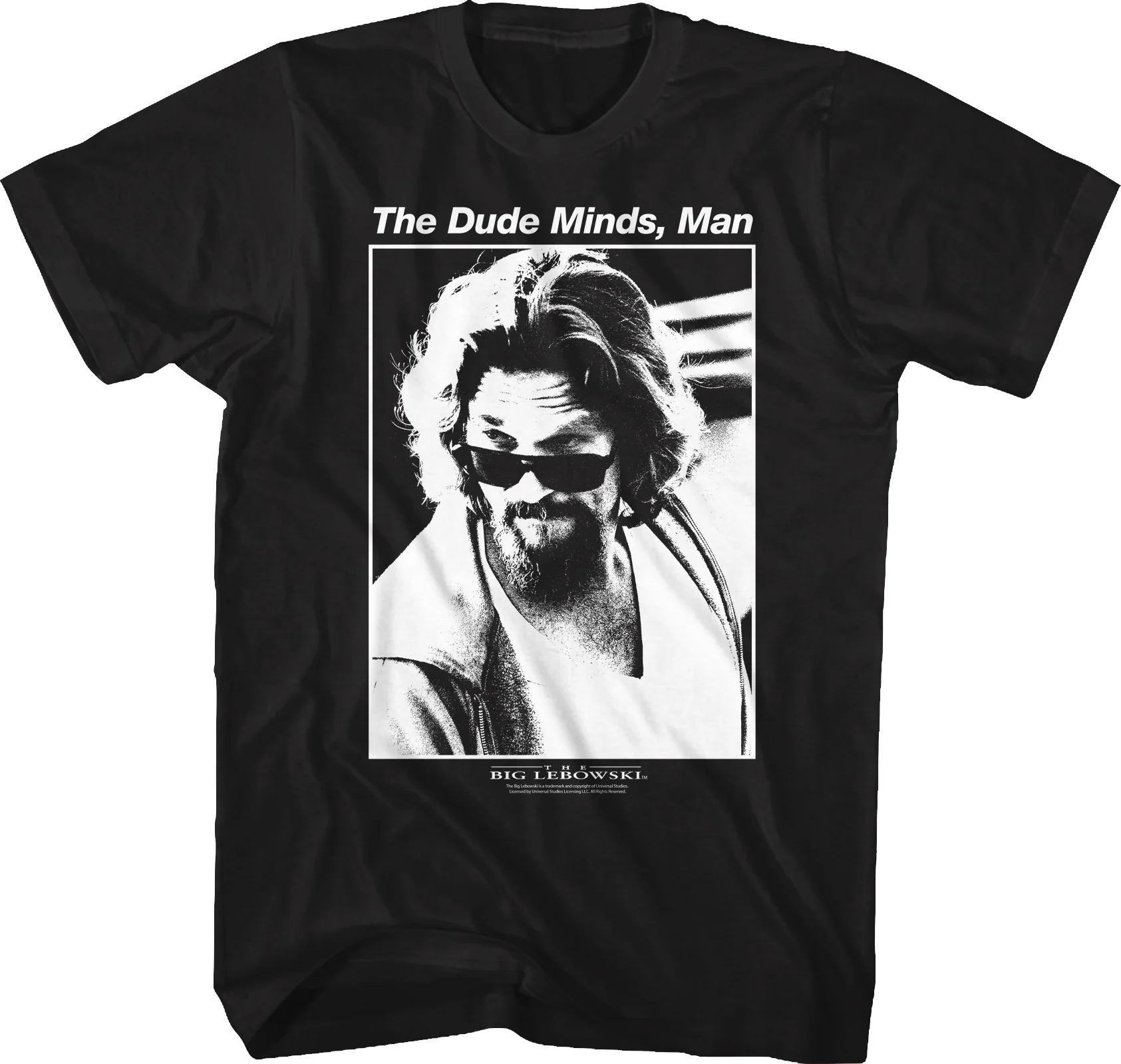 The Dude Minds Big Lebowski T-Shirt