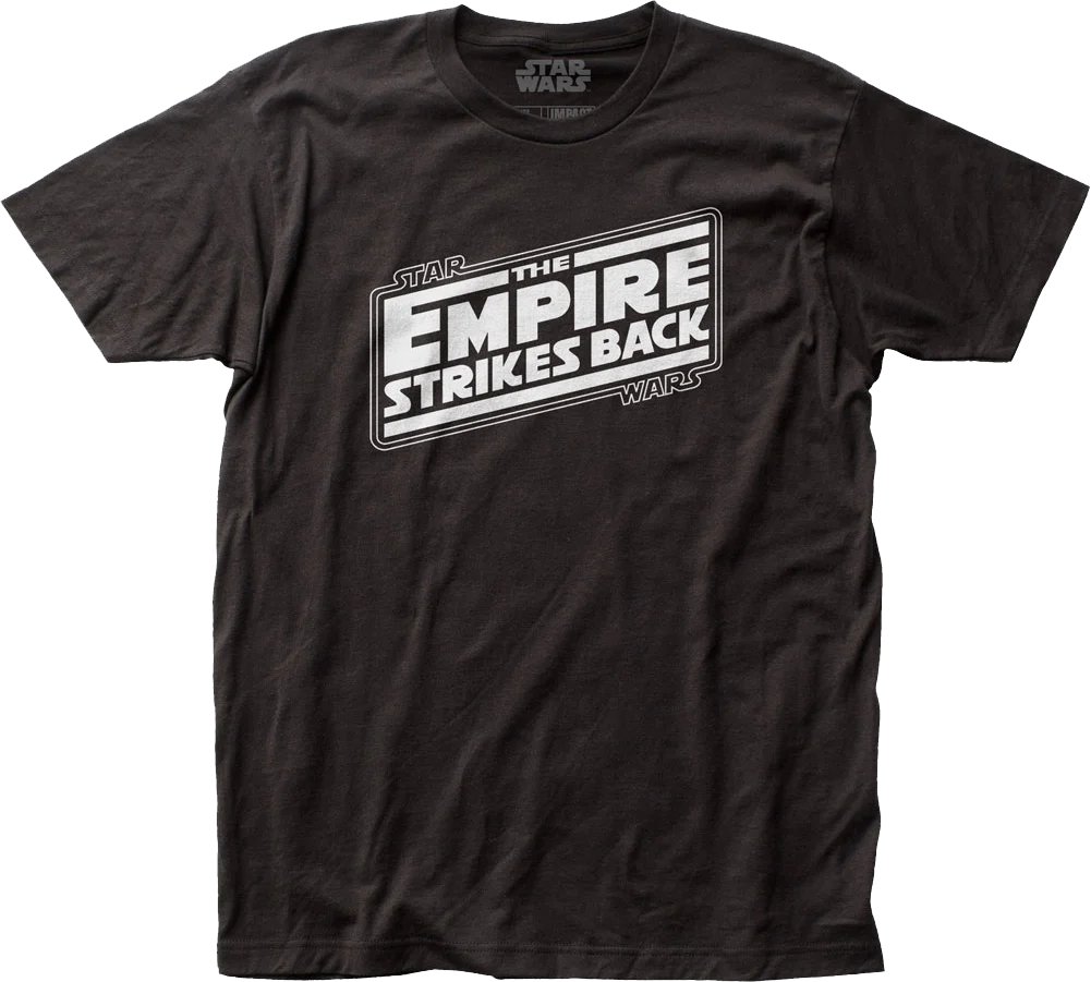 The Empire Strikes Back Logo Star Wars T-Shirt