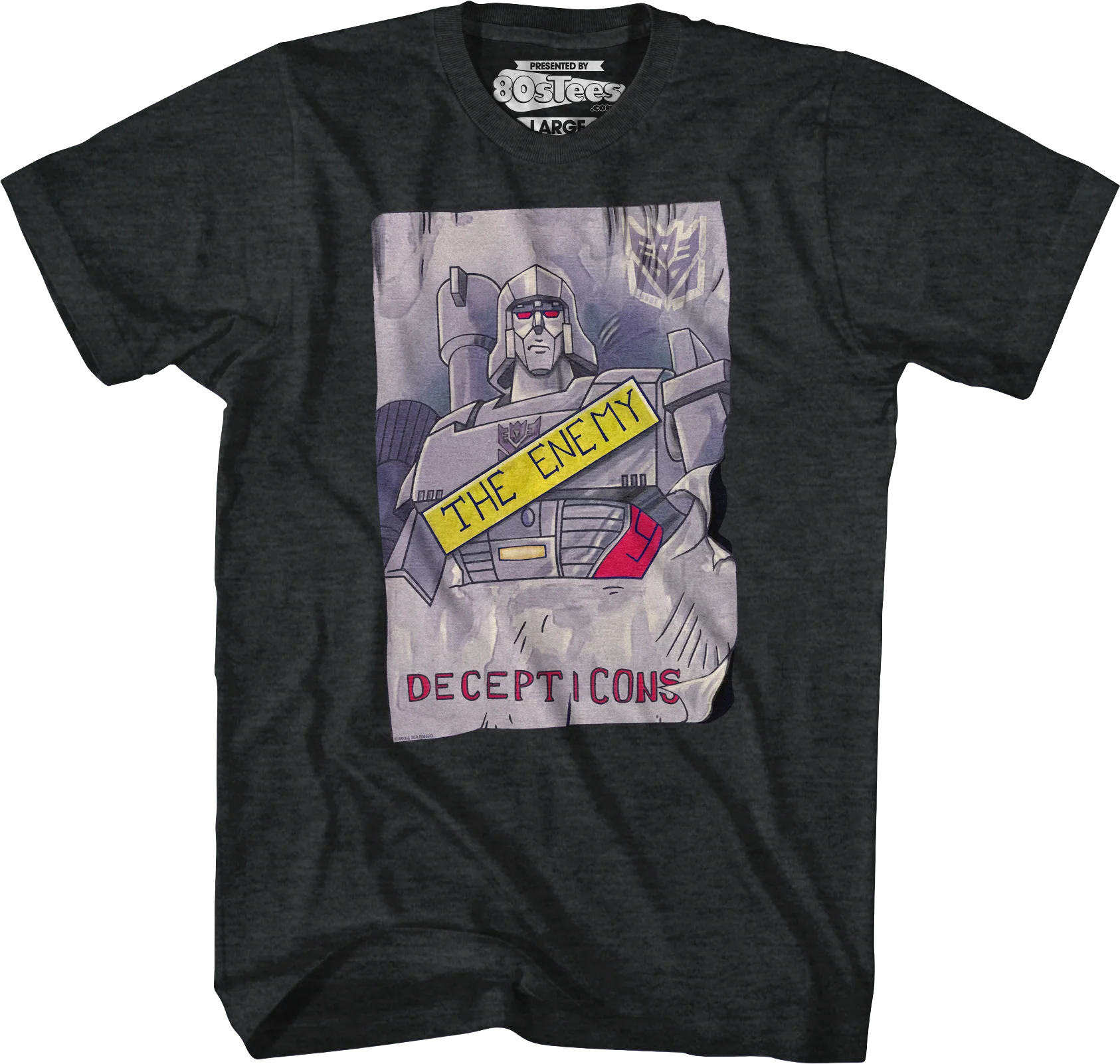 The Enemy Decepticons Poster Transformers T-Shirt - Image 10
