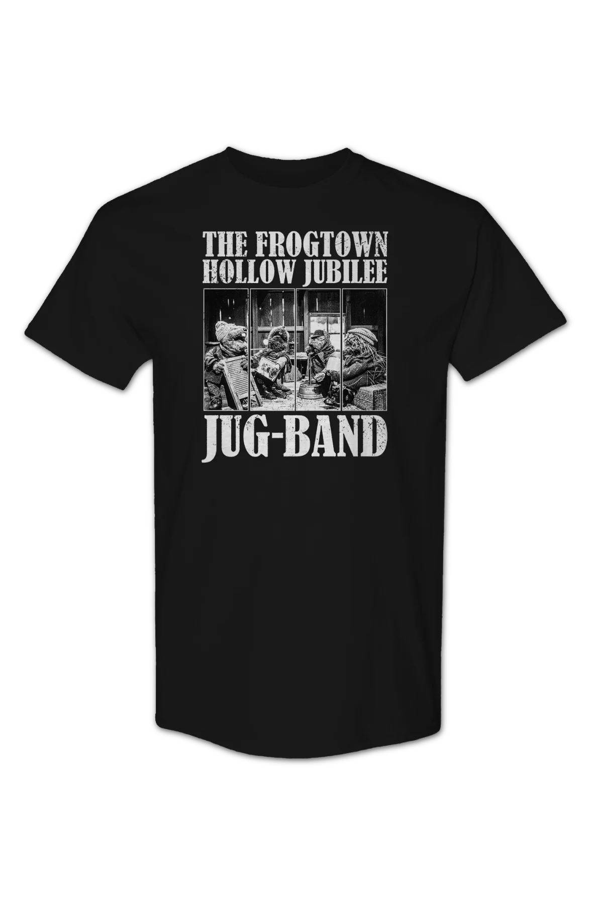 The Frogtown Hollow Jubilee Jug-Band Emmet Otter T-Shirt - Image 2