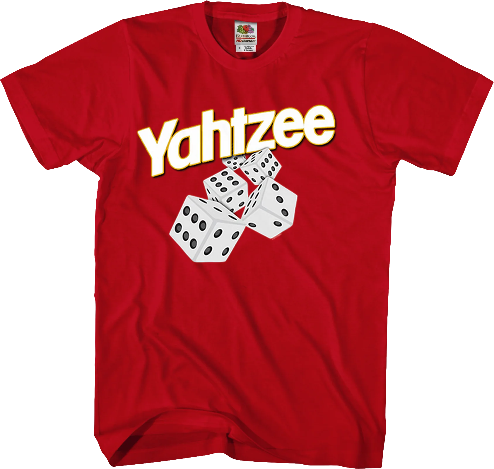 The Fun Game That Makes Thinking Fun Yahtzee T-Shirt