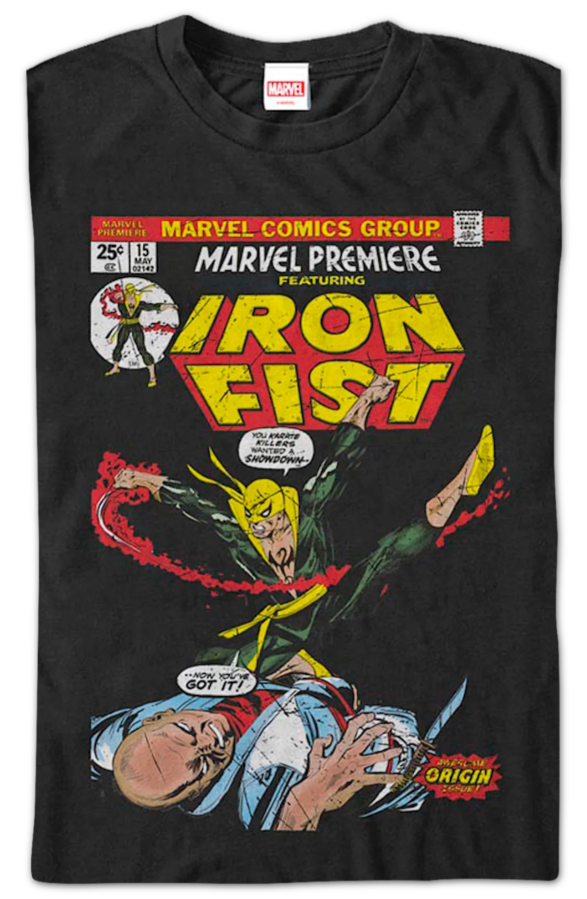 The Fury of Iron Fist Marvel Comics T-Shirt - Image 2