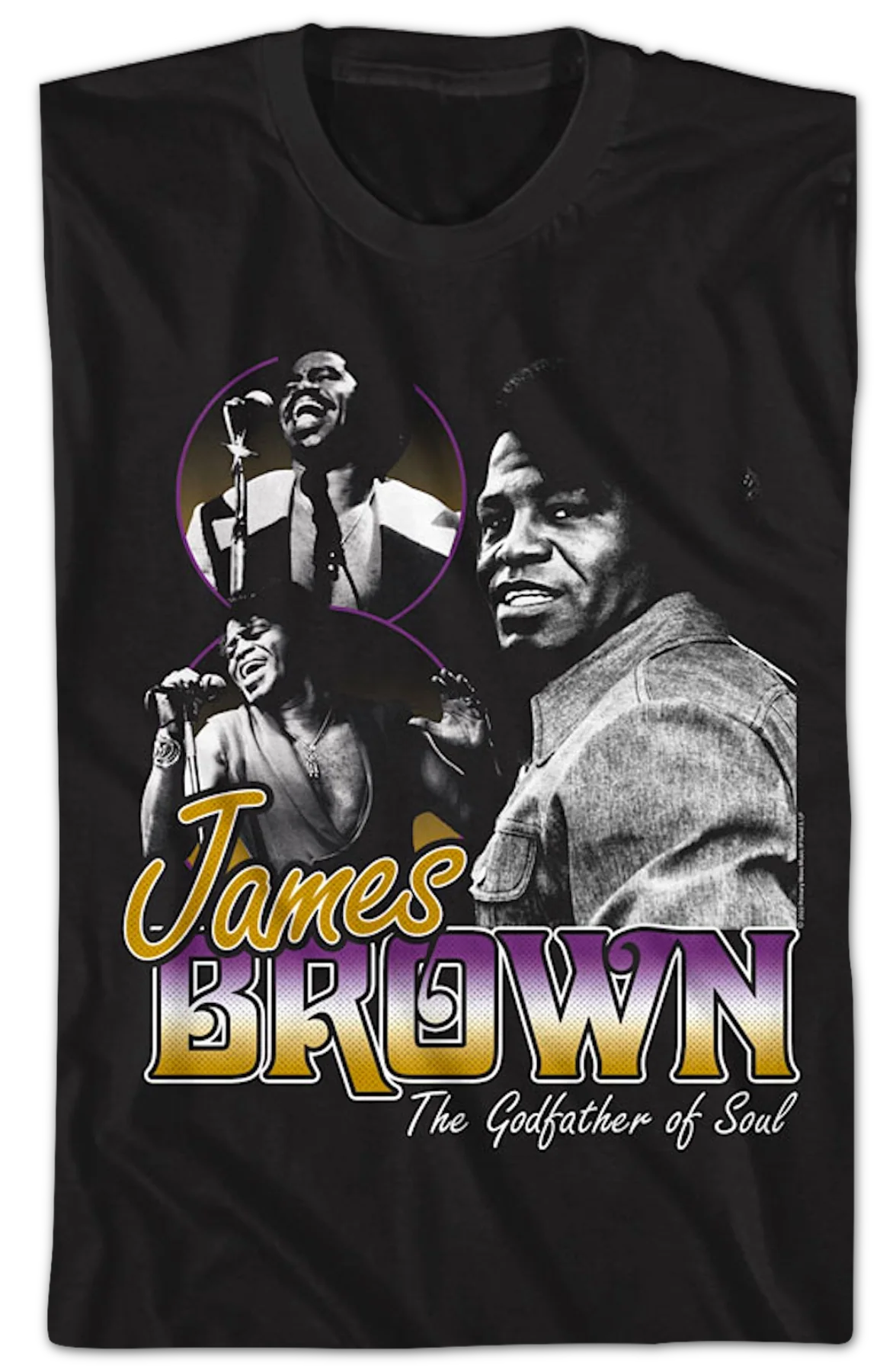 The Godfather Of Soul James Brown T-Shirt - Image 2
