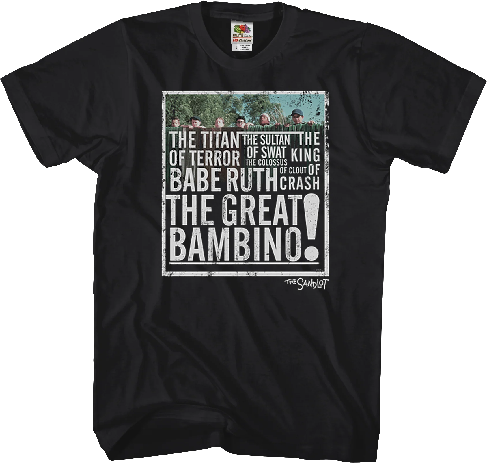 The Great Bambino Sandlot T-Shirt