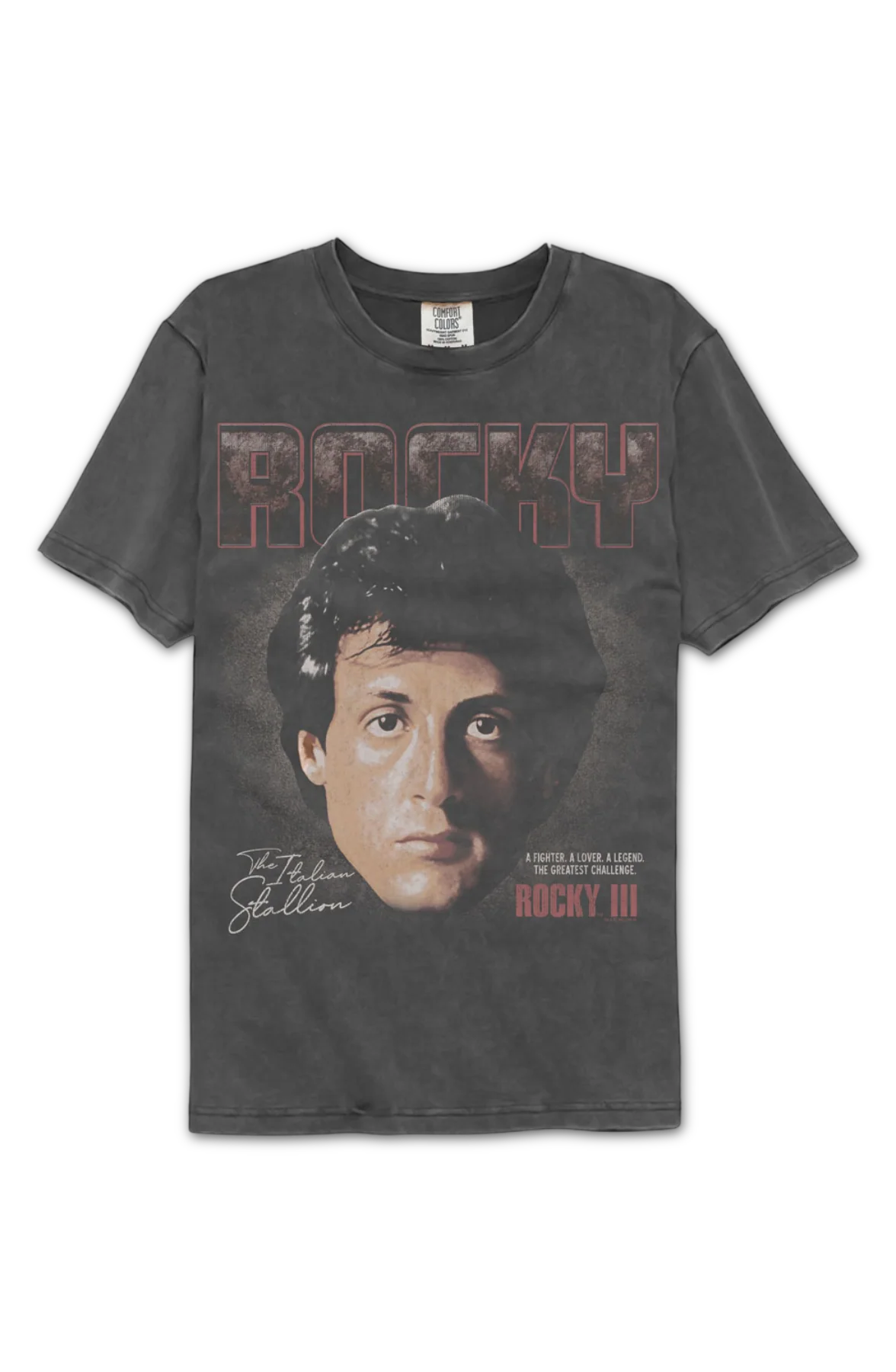 The Greatest Challenge Rocky Comfort Colors Brand T-Shirt - Image 2