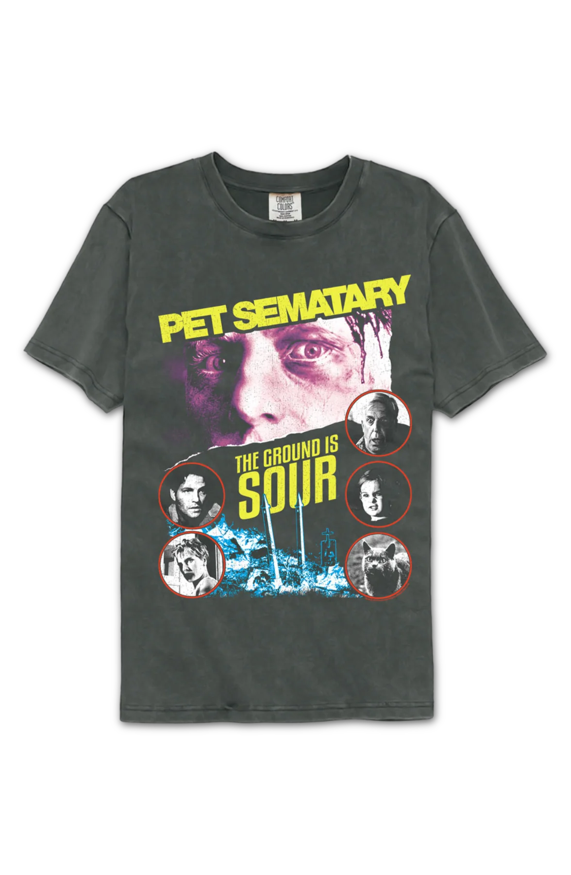 The Ground Is Sour Pet Sematary Comfort Colors Brand T-Shirt - Image 2