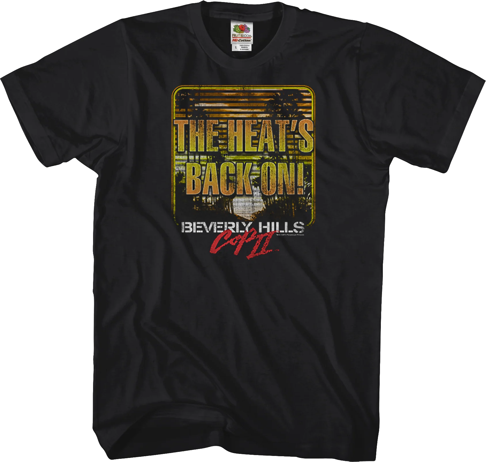 The Heat's Back On Beverly Hills Cop II T-Shirt