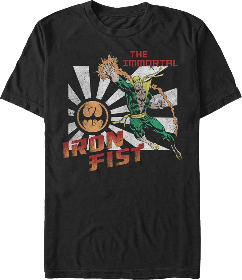 The Immortal Iron Fist Marvel Comics T-Shirt