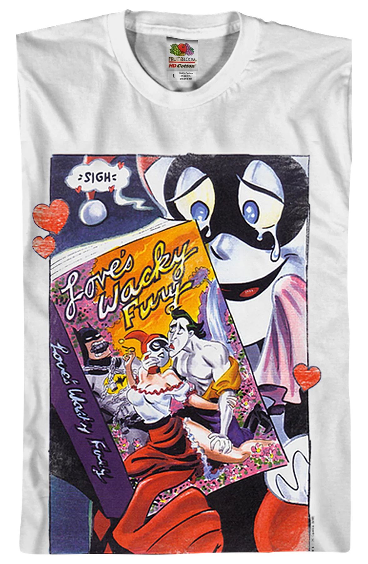 The Joker and Harley Quinn Love's Wacky Fury DC Comics T-Shirt - Image 2