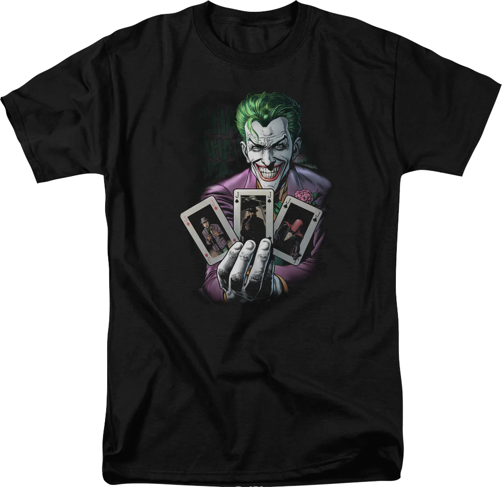 The Joker's Cards DC Comics T-Shirt