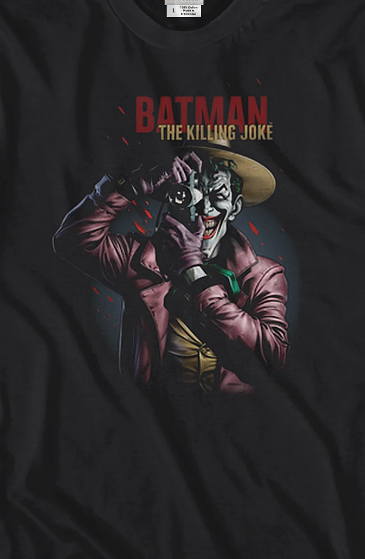 The Killing Joke Cover Artwork Batman T-Shirt - Image 2