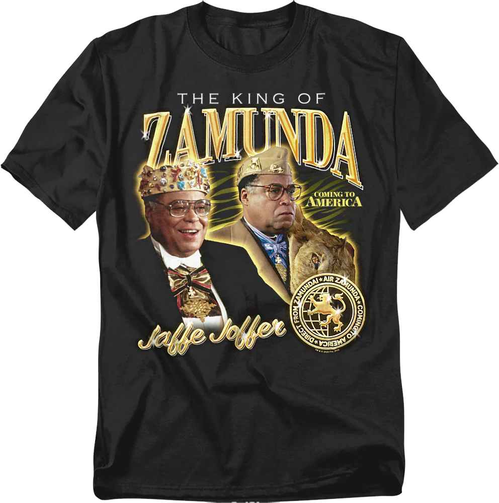 The King Of Zamunda Coming To America T-Shirt