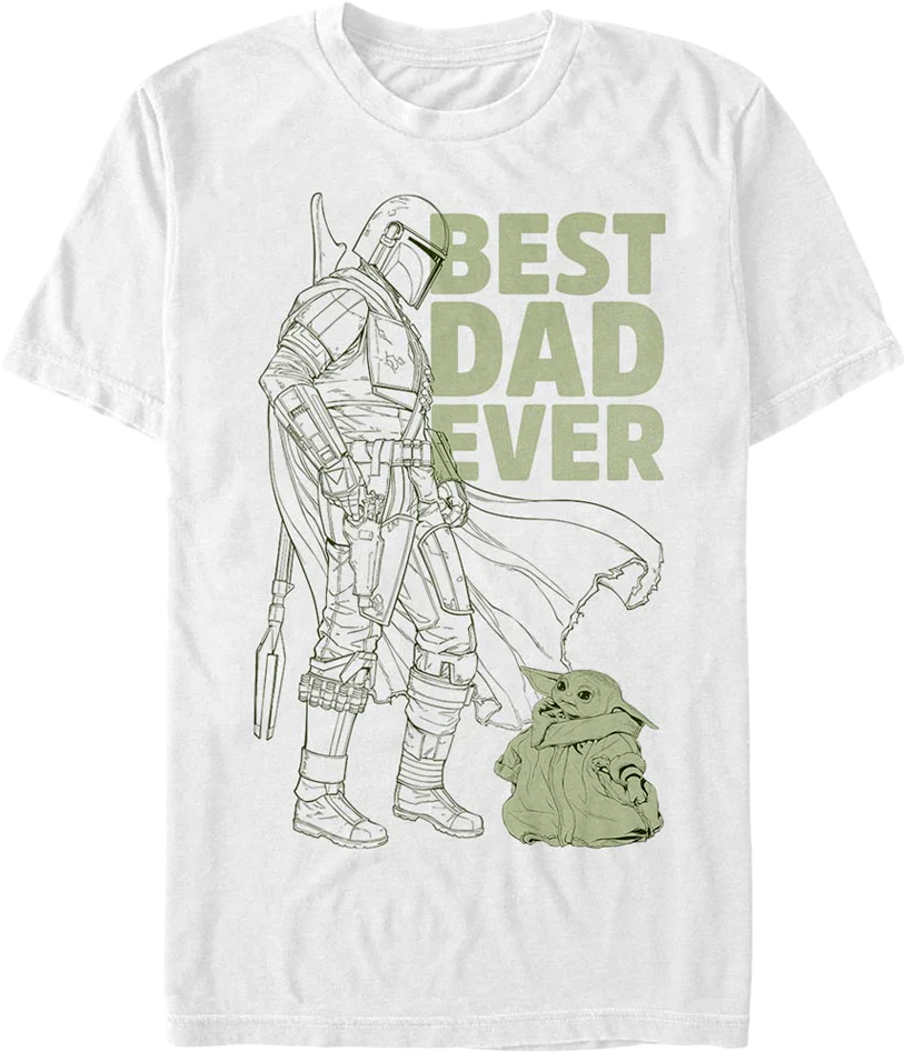 The Mandalorian Best Dad Ever Star Wars T-Shirt