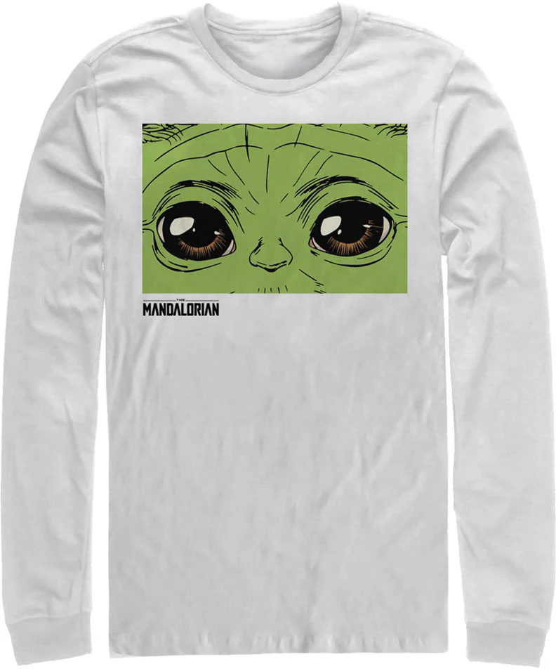 The Mandalorian Child's Eyes Star Wars Long Sleeve Shirt