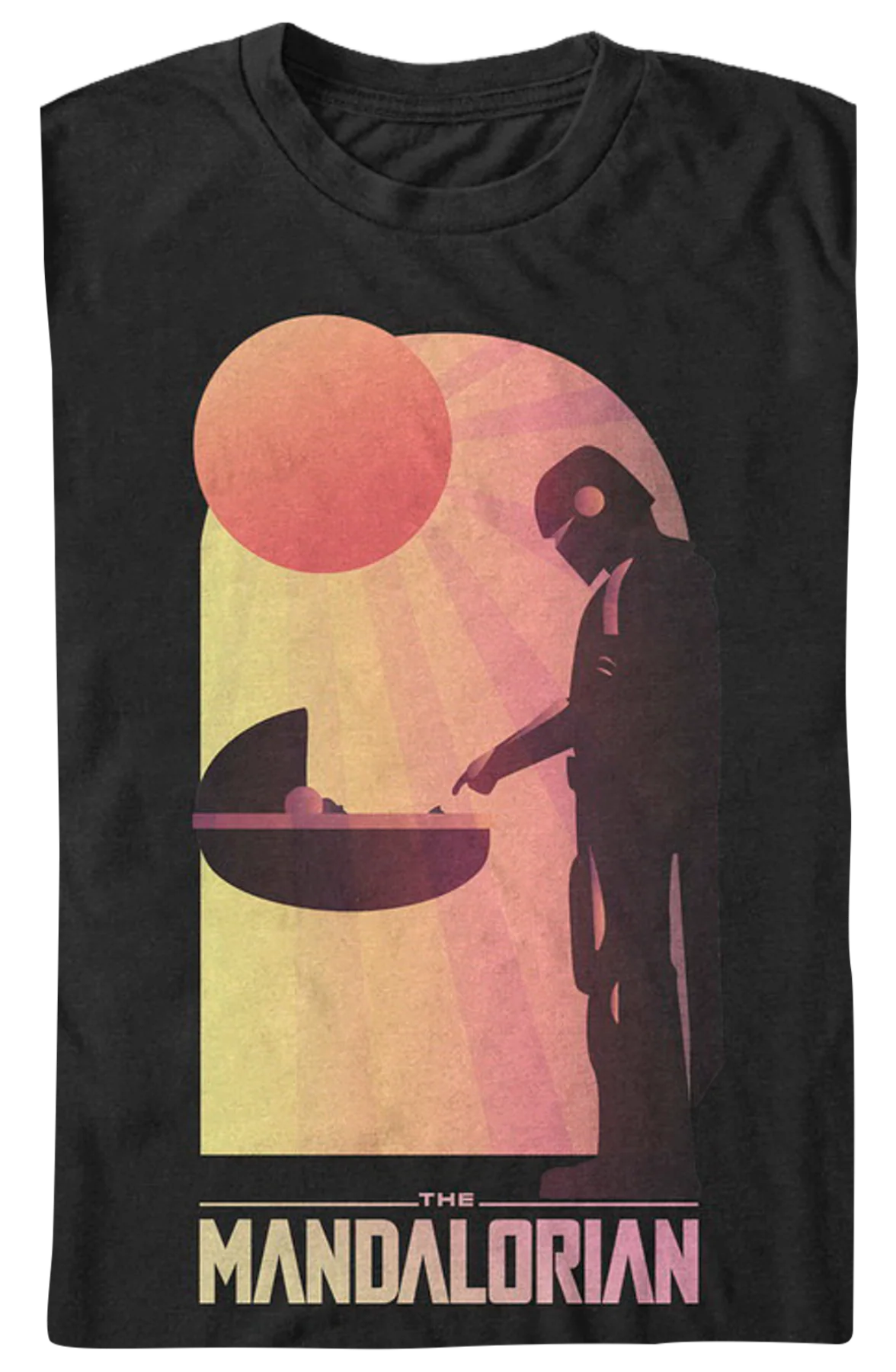 The Mandalorian Meeting The Child Star Wars T-Shirt - Image 2