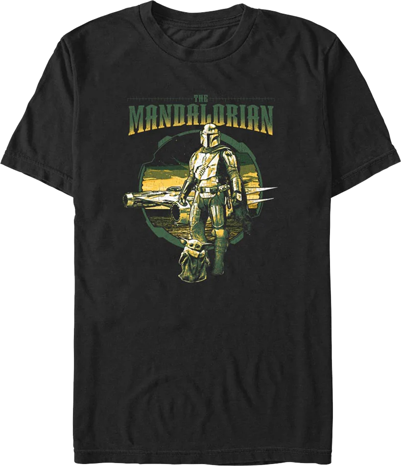 The Mandalorian Season Three Poster Star Wars T-Shirt