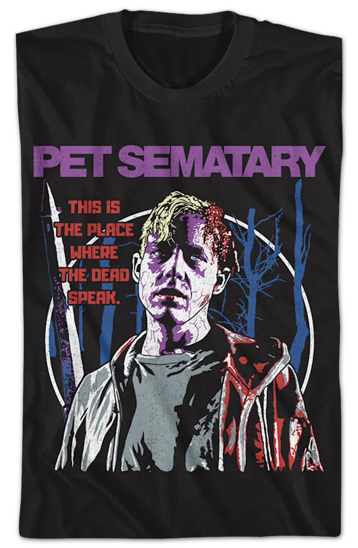 The Place Where The Dead Speak Pet Sematary T-Shirt - Image 2