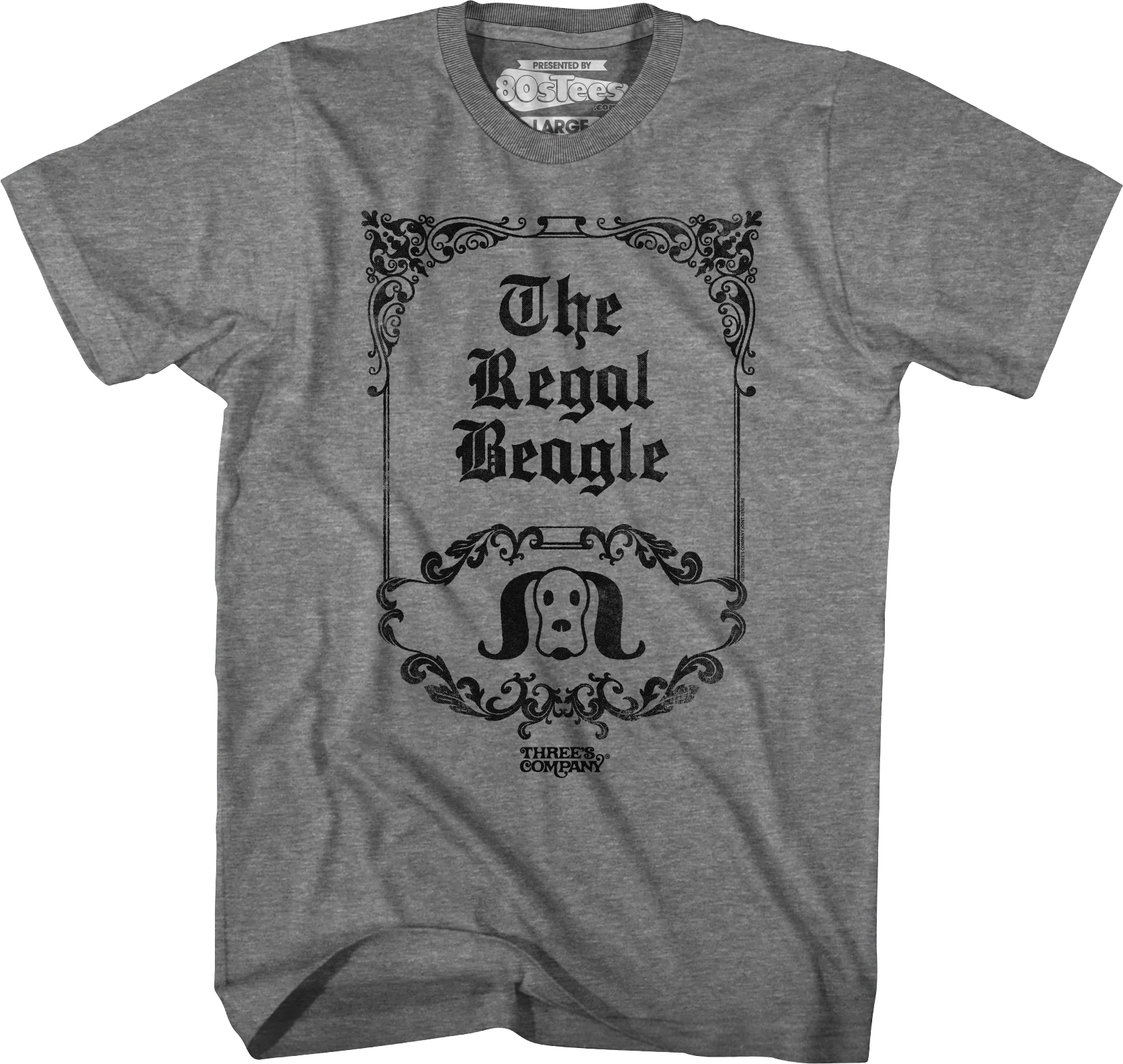 The Regal Beagle Three's Company T-Shirt