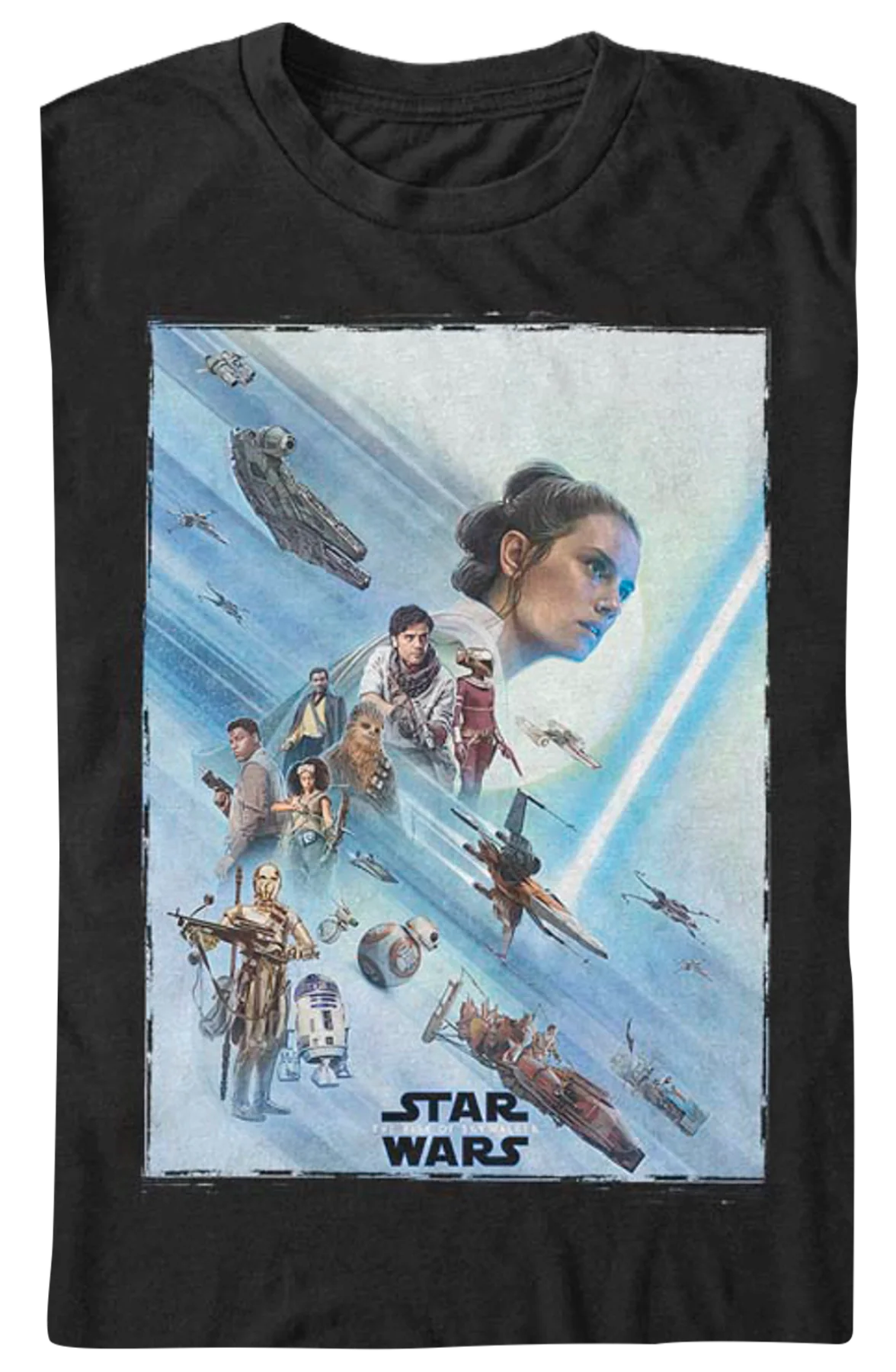 The Rise Of Skywalker Resistance Poster Star Wars T-Shirt - Image 2