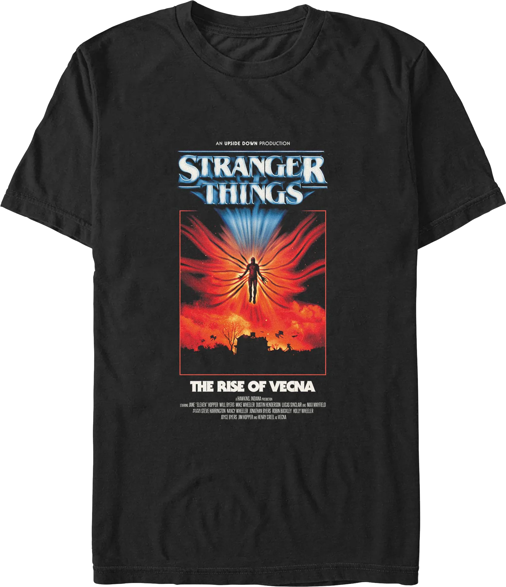 The Rise Of Vecna Poster Stranger Things T-Shirt