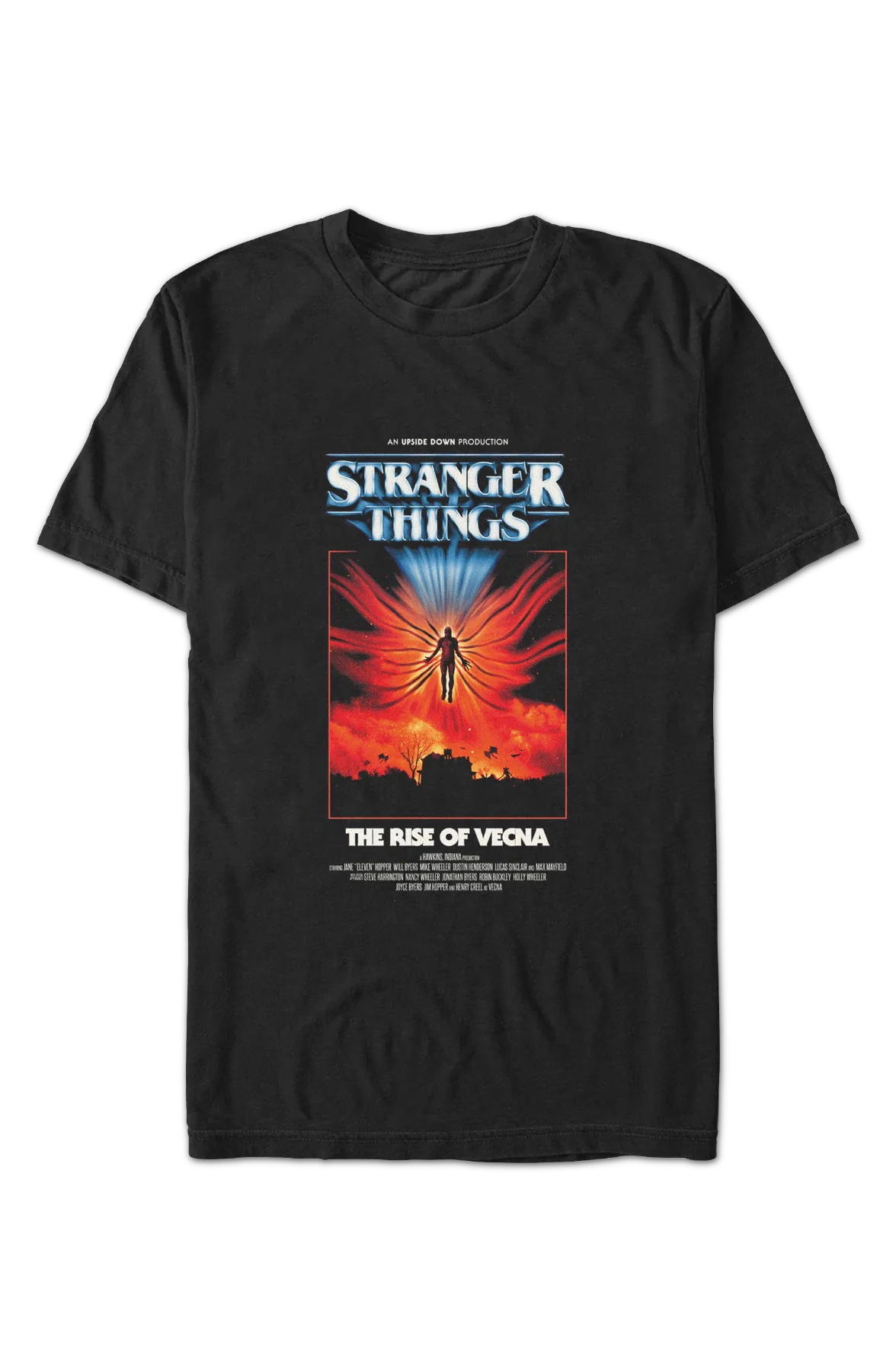 The Rise Of Vecna Poster Stranger Things T-Shirt - Image 2