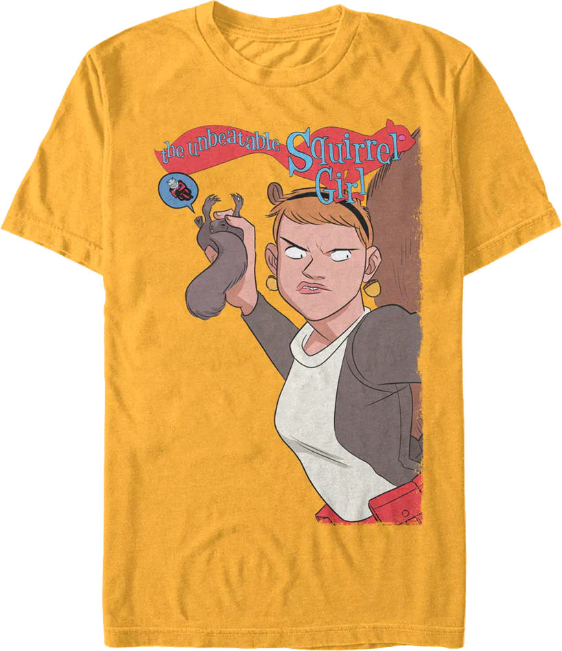 The Unbeatable Squirrel Girl Marvel Comics T-Shirt