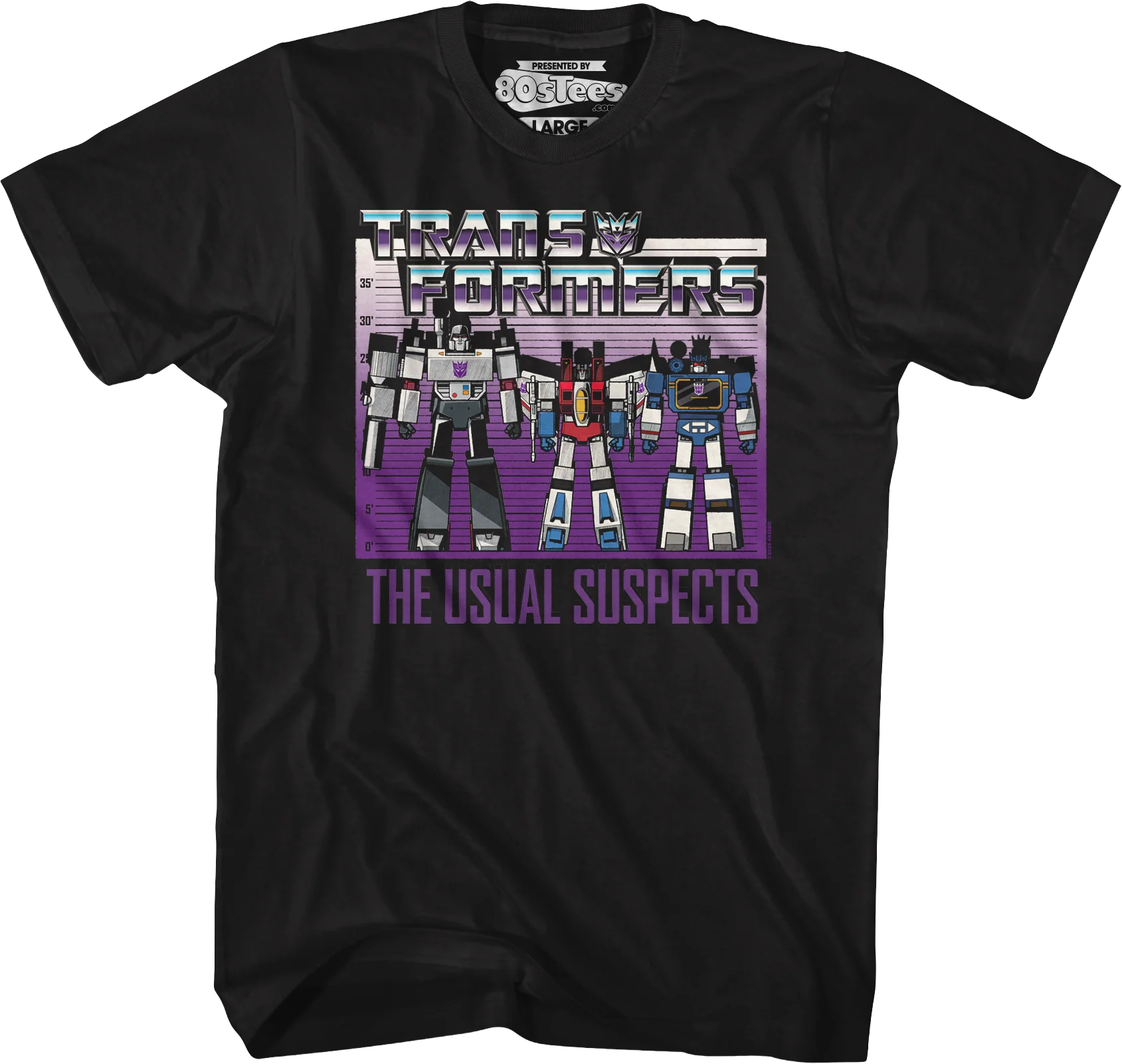 The Usual Suspects Transformers T-Shirt