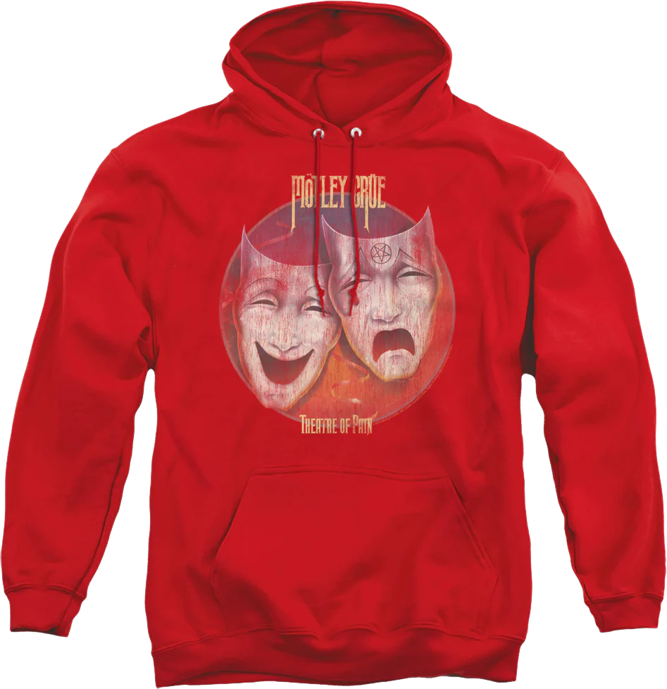 Theatre Of Pain Album Cover Motley Crue Hoodie