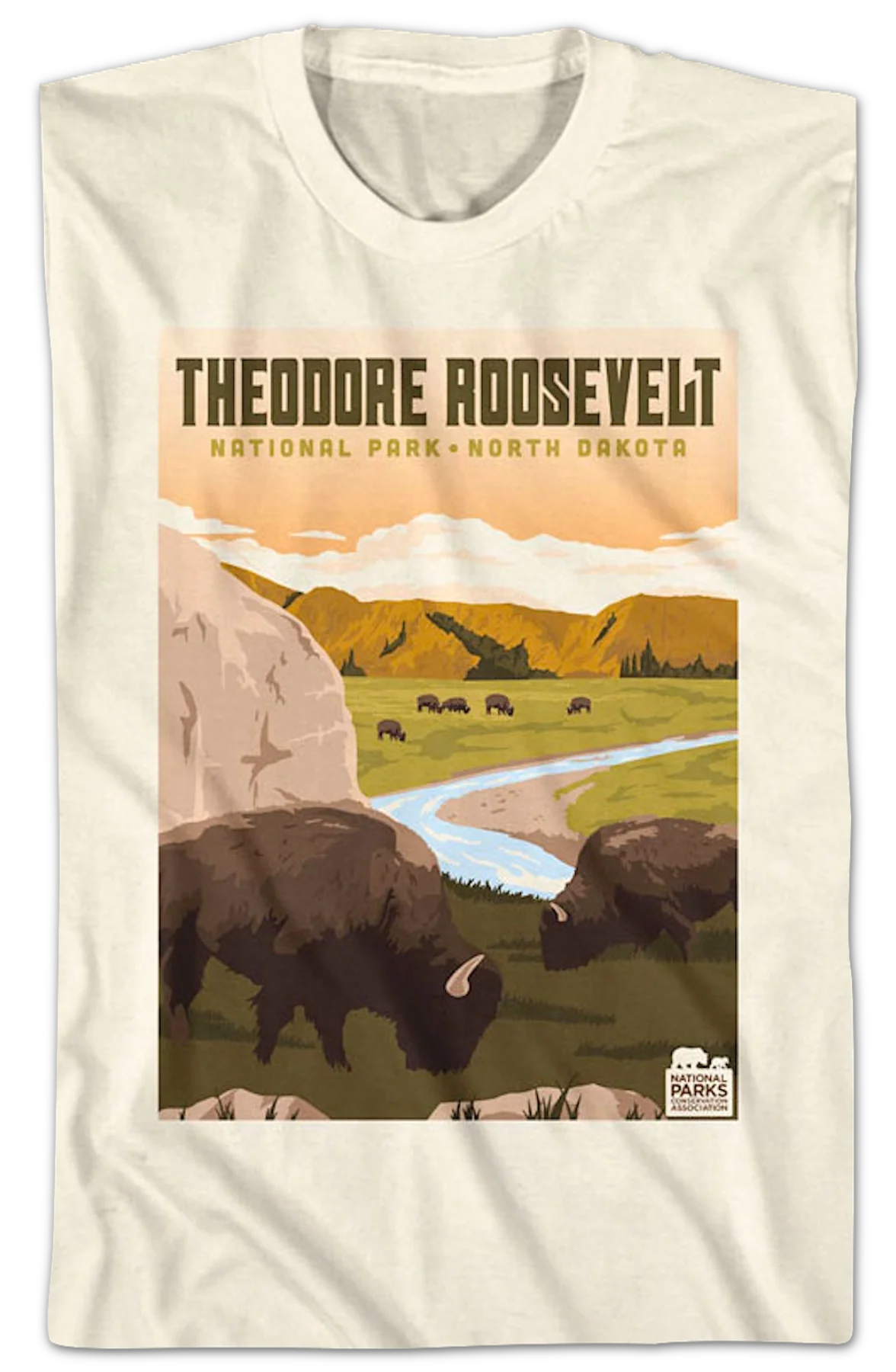Theodore Roosevelt National Park T-Shirt - Image 2