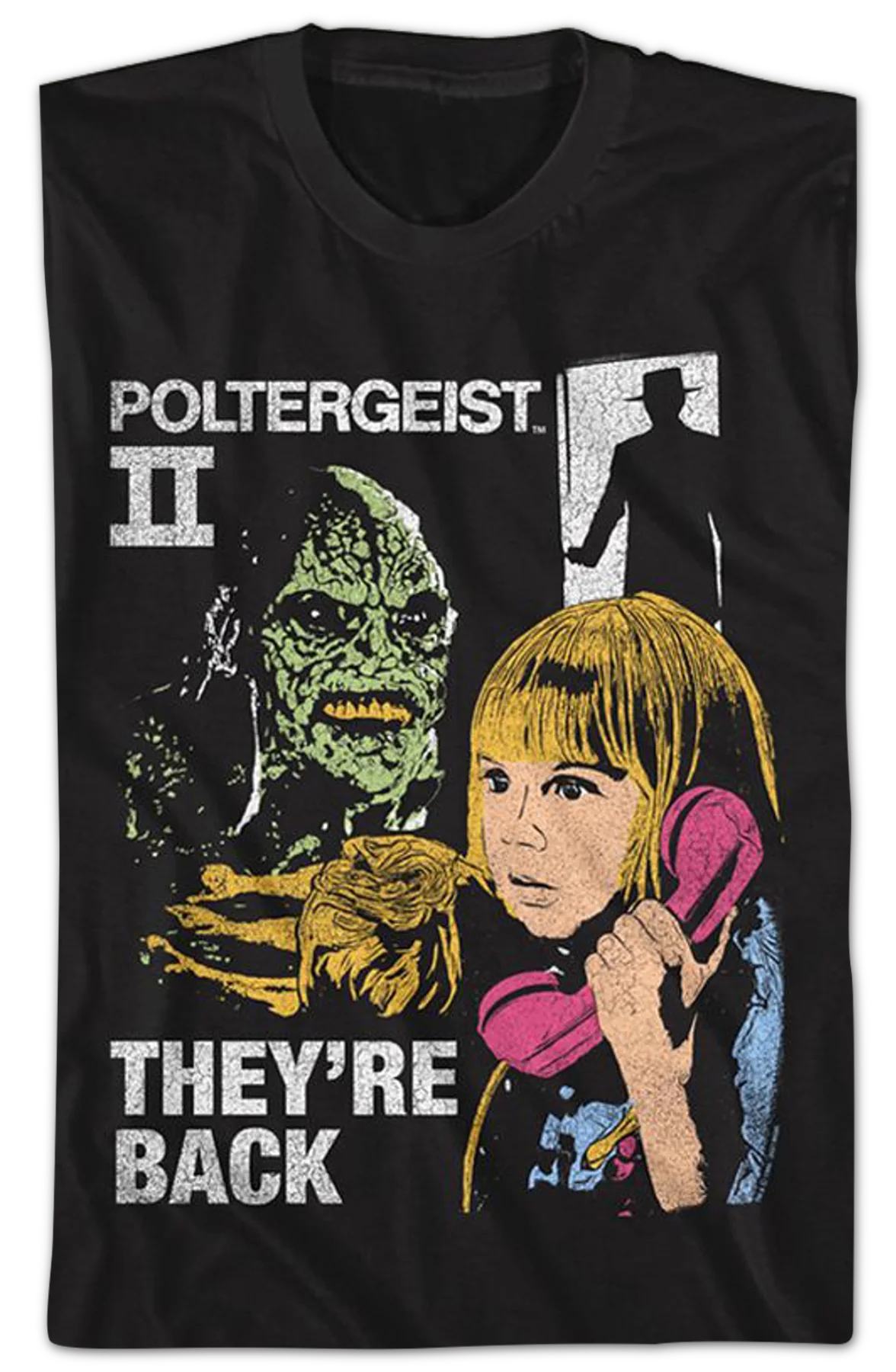 They're Back Collage Poltergeist II T-Shirt - Image 2