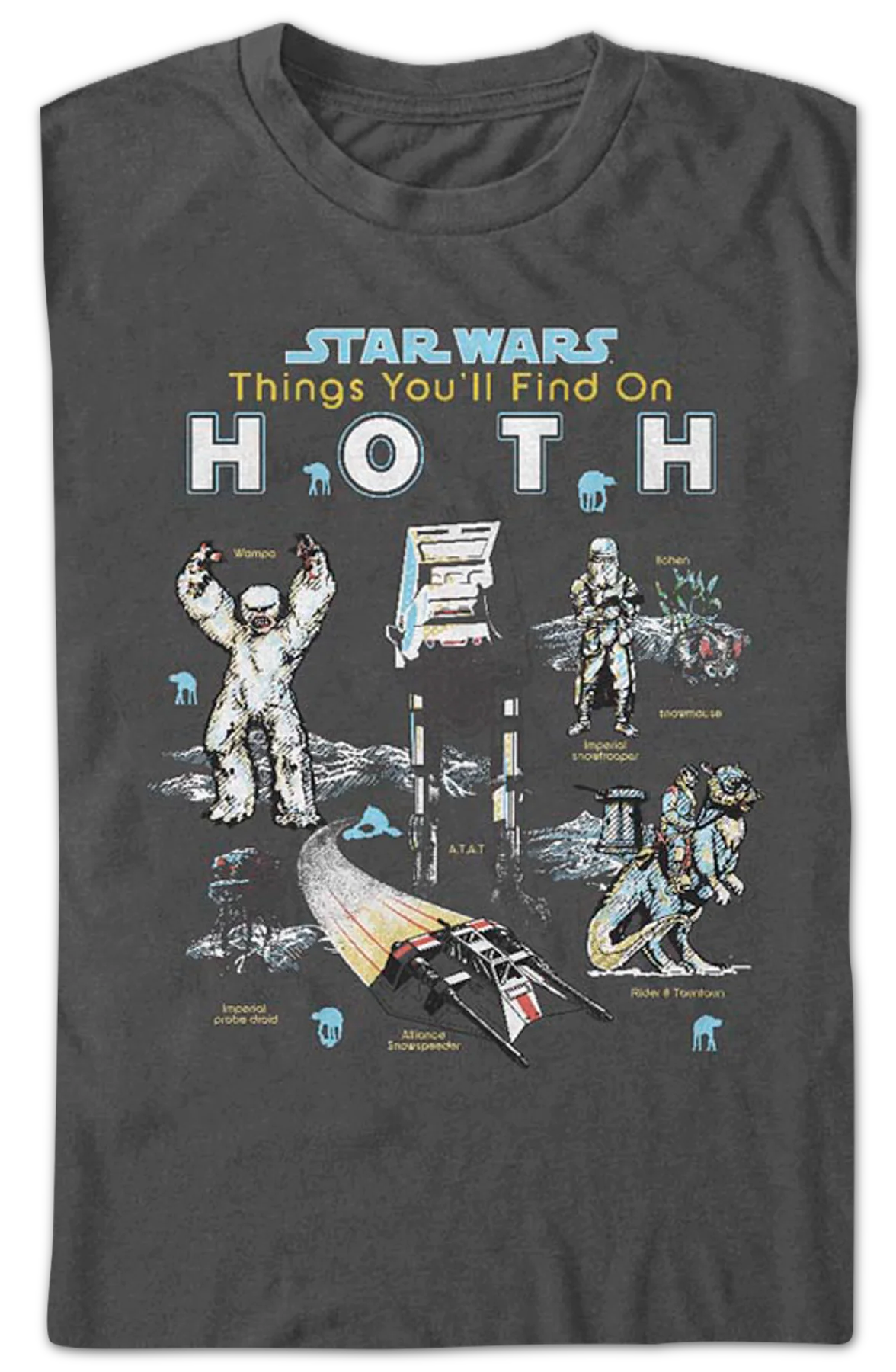 Things You'll Find On Hoth Star Wars T-Shirt - Image 2
