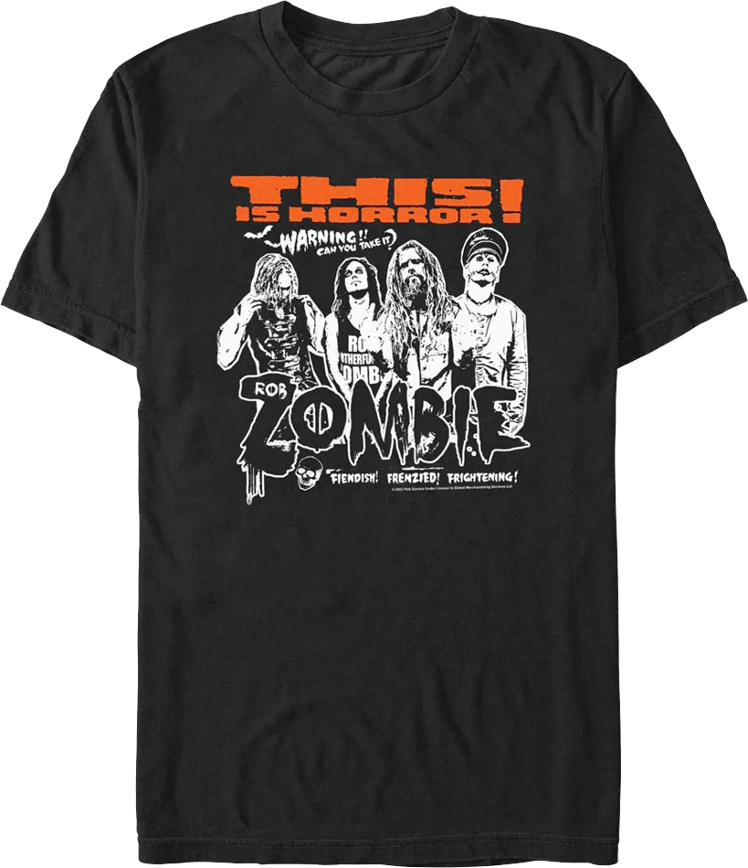 This Is Horror Rob Zombie T-Shirt