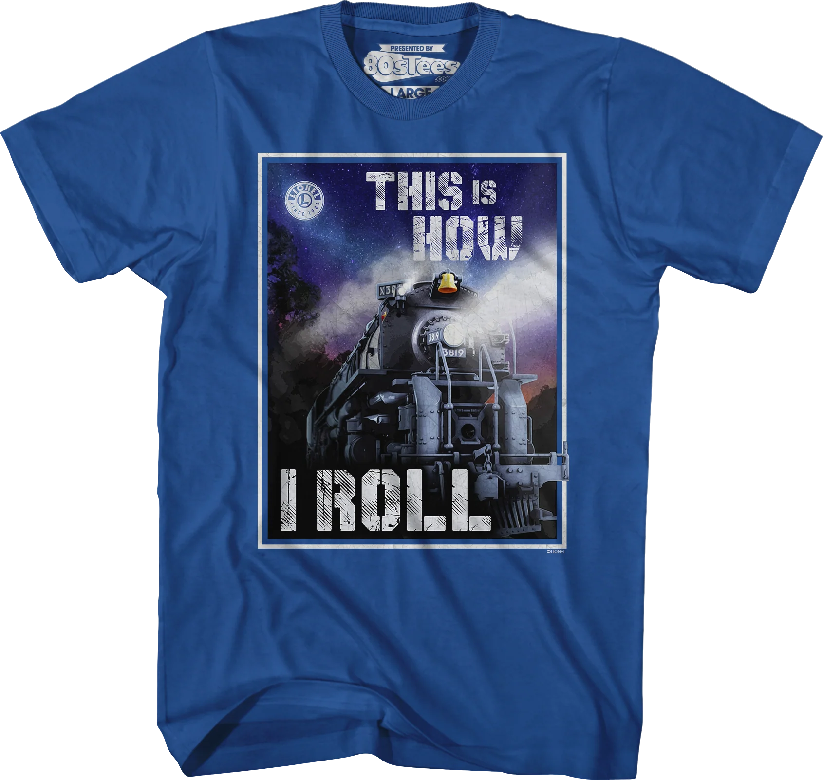 This Is How I Roll Lionel Trains T-Shirt - Image 3