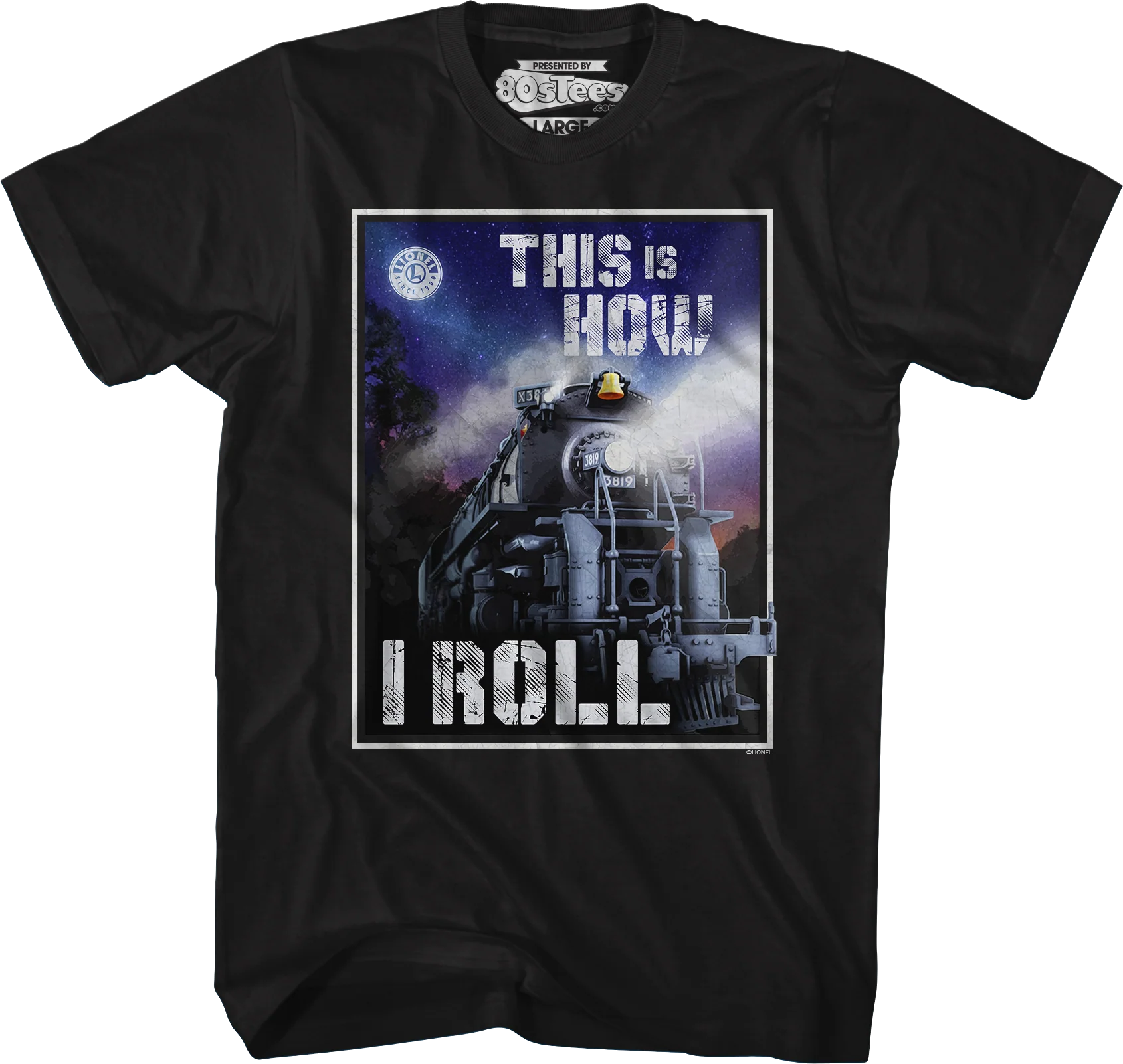 This Is How I Roll Lionel Trains T-Shirt - Image 5