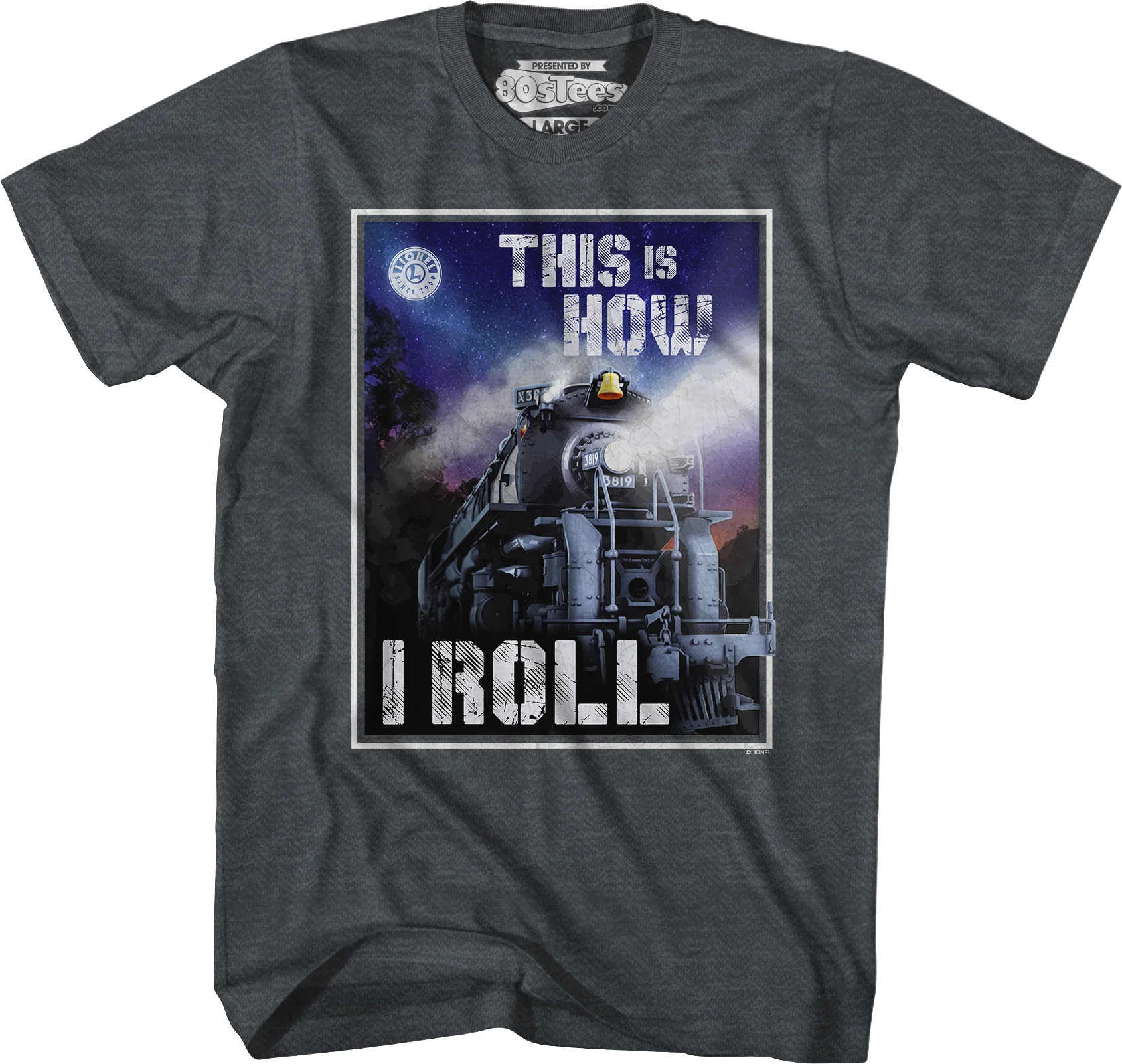 This Is How I Roll Lionel Trains T-Shirt - Image 7