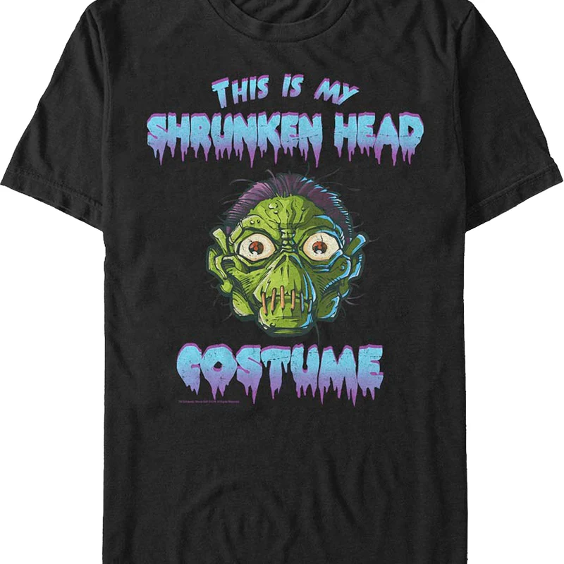 This Is My Shrunken Head Costume Goosebumps T-Shirt