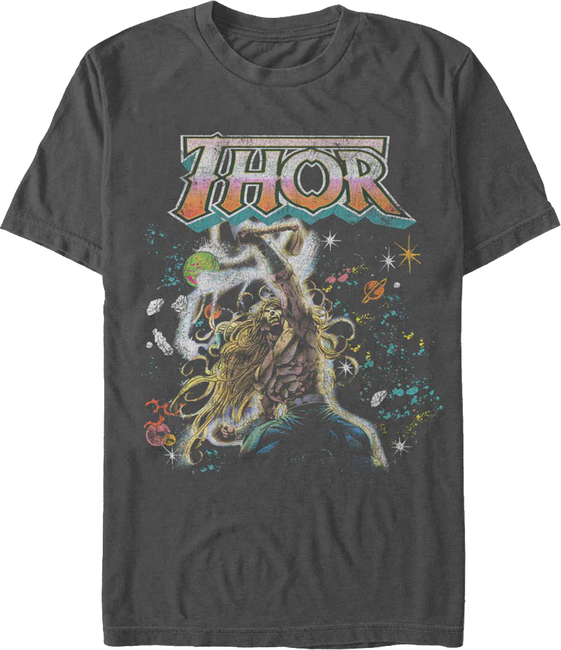 Thor Asgardian In Space Marvel Comics T-Shirt