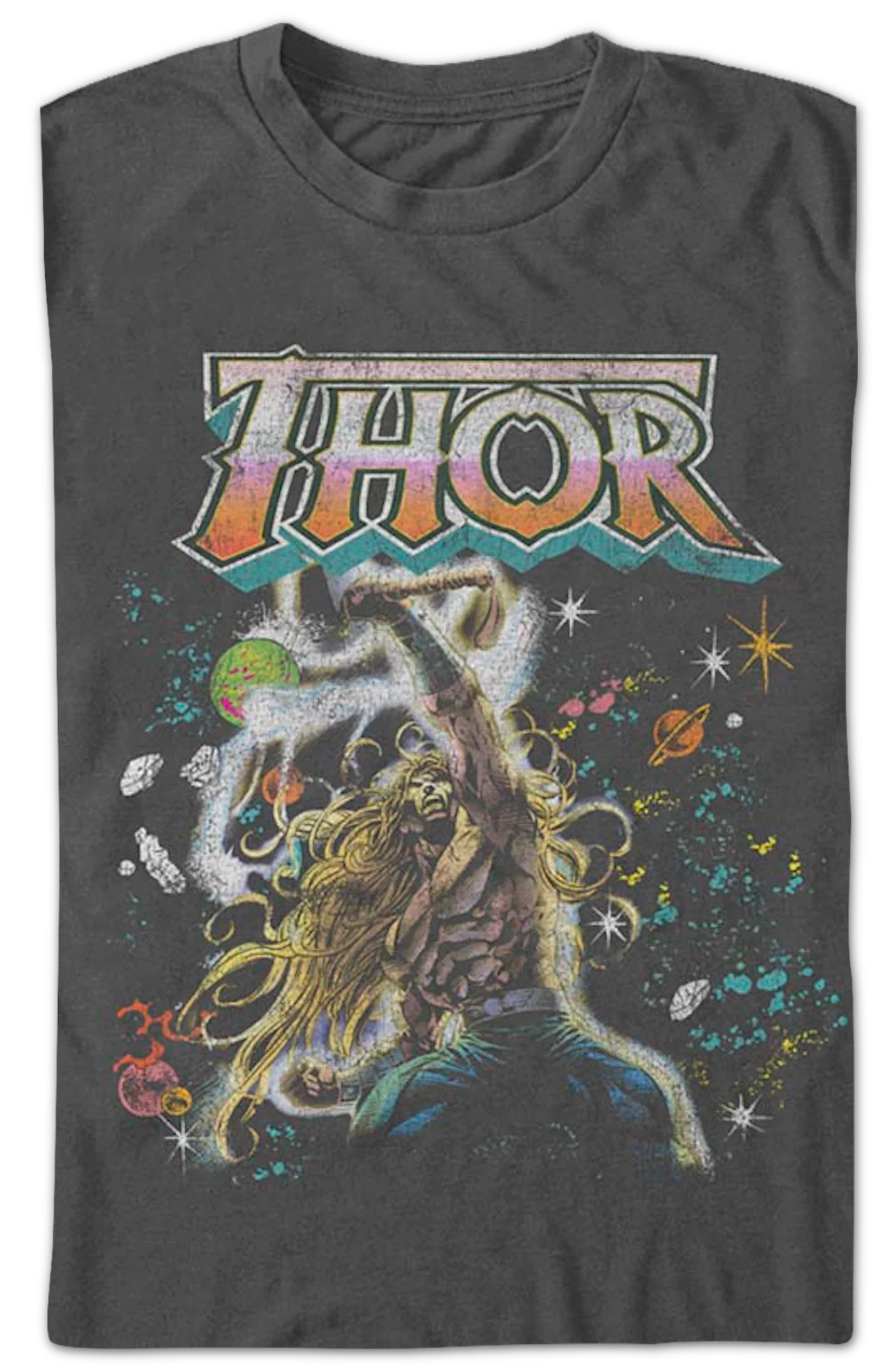 Thor Asgardian In Space Marvel Comics T-Shirt - Image 2
