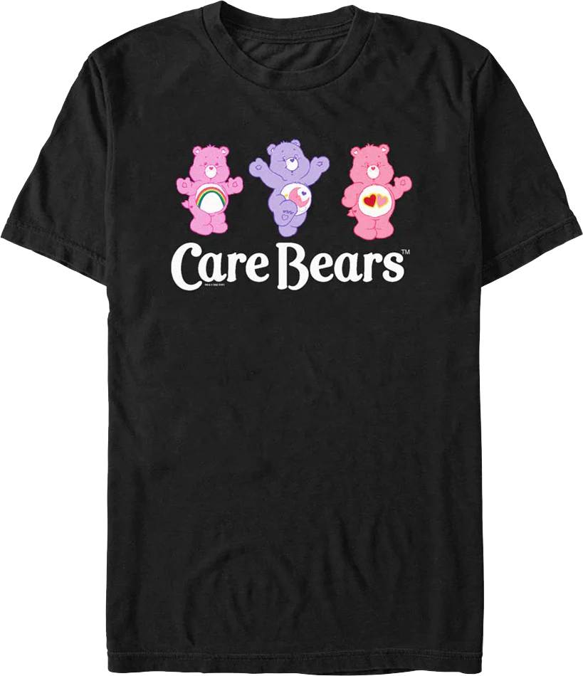 Three Caring Friends Care Bears T-Shirt